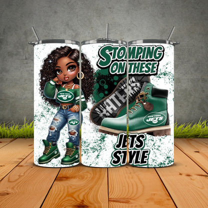 Stomping On These Haters African Diva Style Tumblers