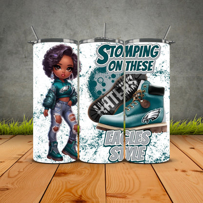 Stomping On These Haters African Diva Style Tumblers
