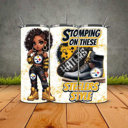 Stomping On These Haters African Diva Style Tumblers