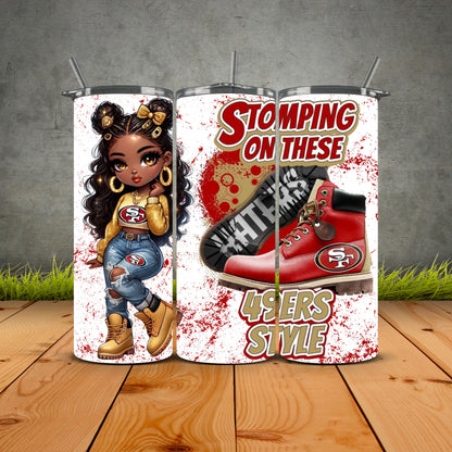 Stomping On These Haters African Diva Style Tumblers