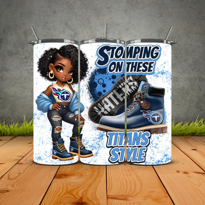 Stomping On These Haters African Diva Style Tumblers