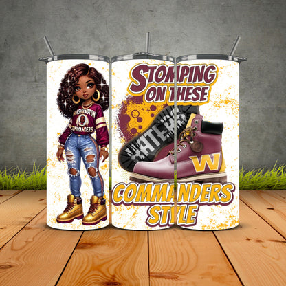 Stomping On These Haters African Diva Style Tumblers