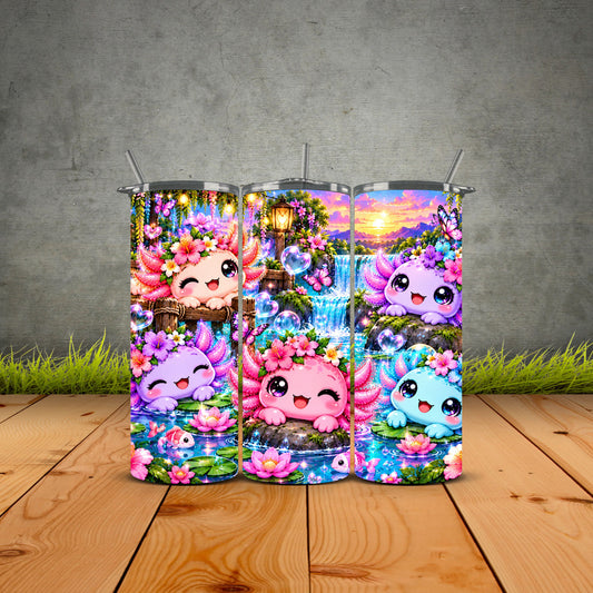 Sunset Axolotl Pond