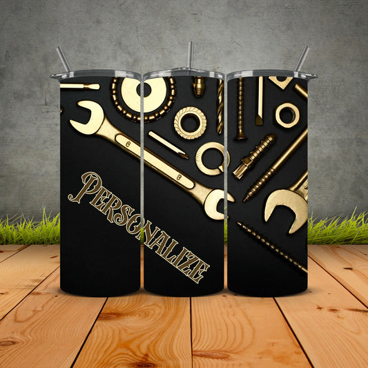 Tools Personalize Tumbler
