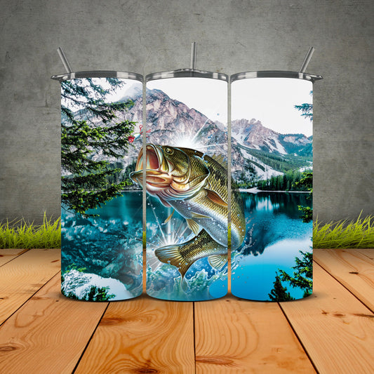 Trout Fish Tumbler