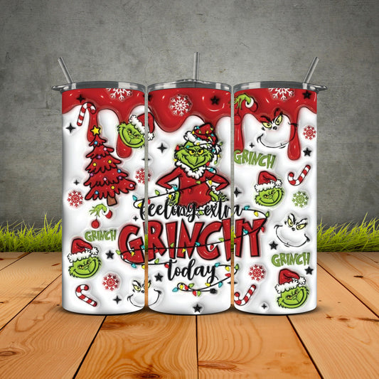 Feeling Extra Grinchy Today Tumbler