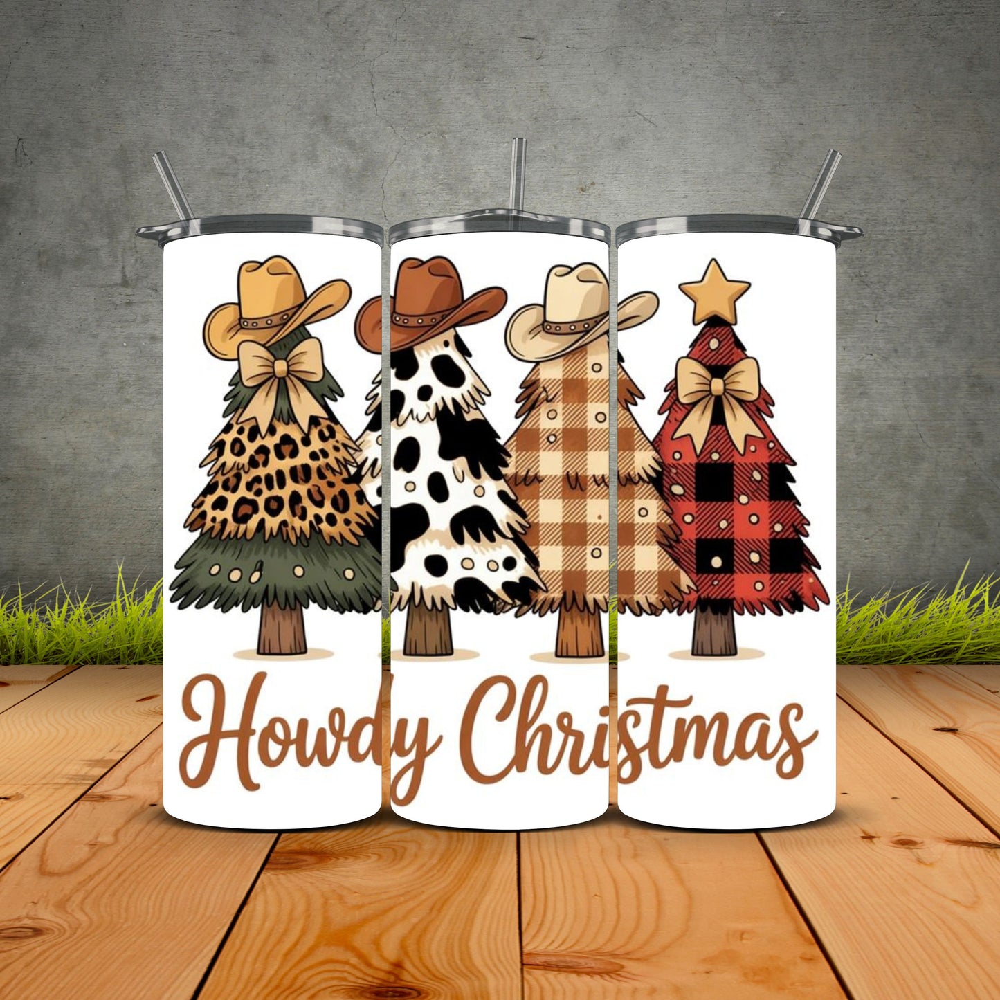 Howdy Christmas Tumbler