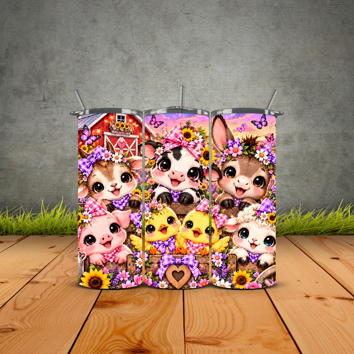 Whimsical Farm Friends