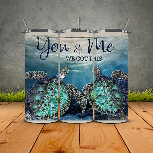 You & Me We Got This Tumbler