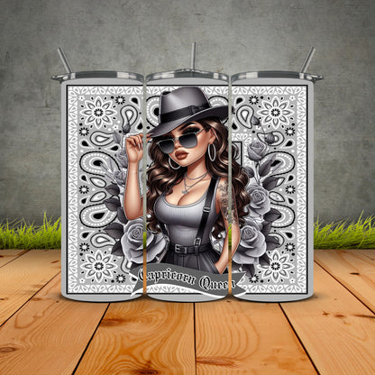Zodiac Queen Brunette Edition Tumbler