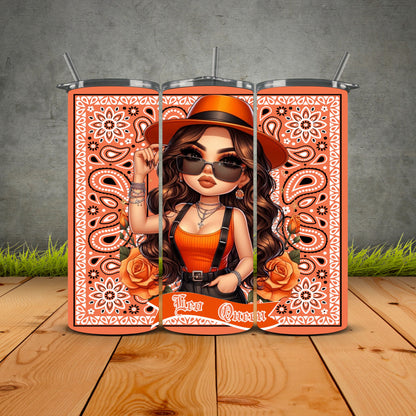 Zodiac Queen Brunette Edition Tumbler