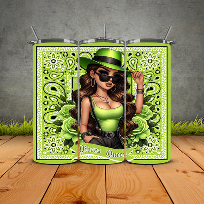 Zodiac Queen Brunette Edition Tumbler