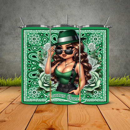Zodiac Queen Brunette Edition Tumbler