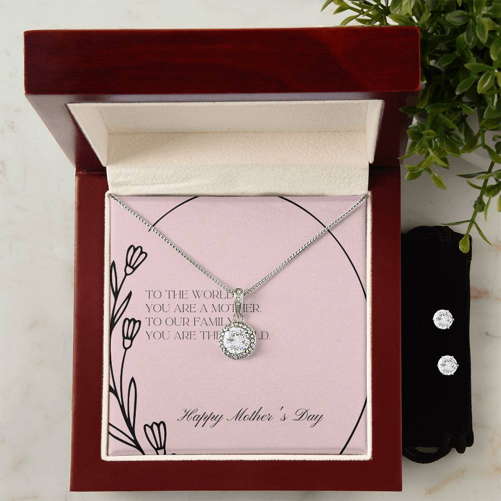 Eternal Necklace & Earring Set (Mother's Day)