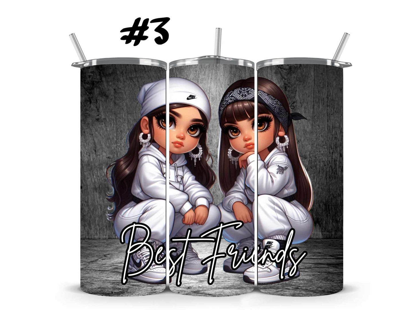 Chicanita Best Friends Tumblers