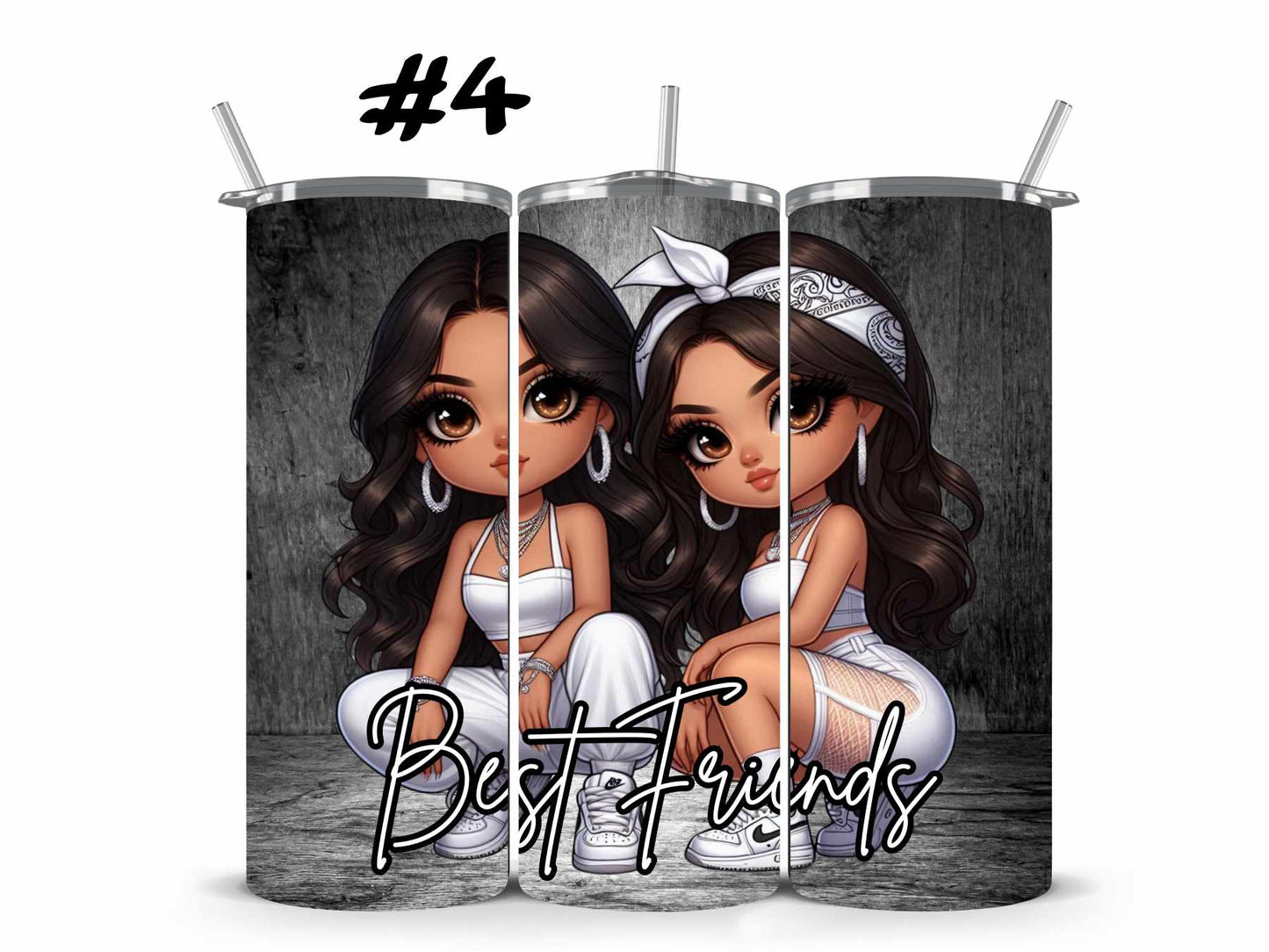 Chicanita Best Friends Tumblers