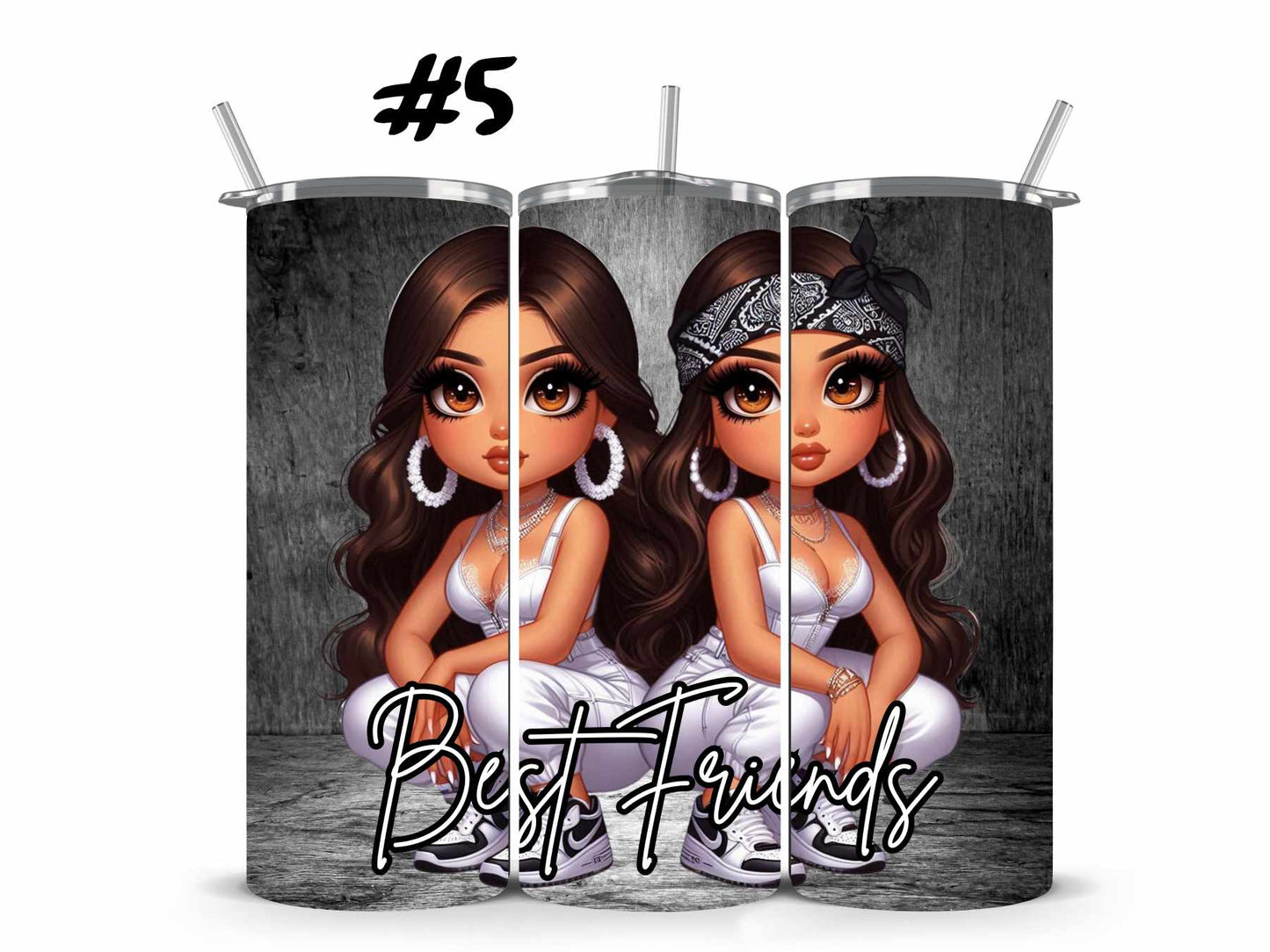 Chicanita Best Friends Tumblers