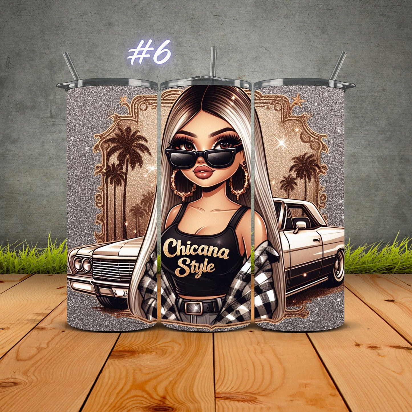Chicana Style Tumblers