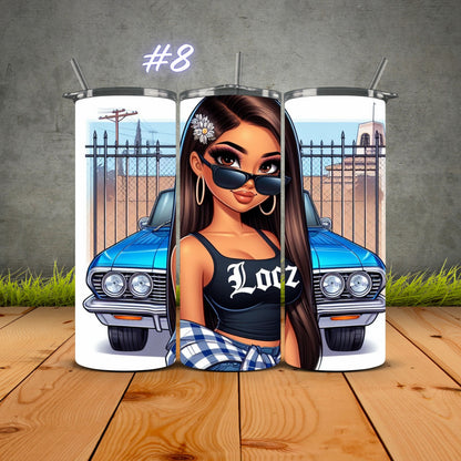 Chicana Style Tumblers