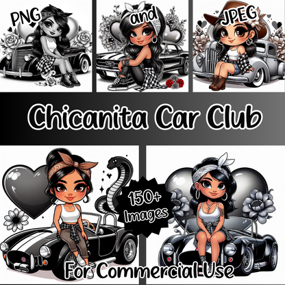 Chicanita Car Club Digital Images (150+ images)