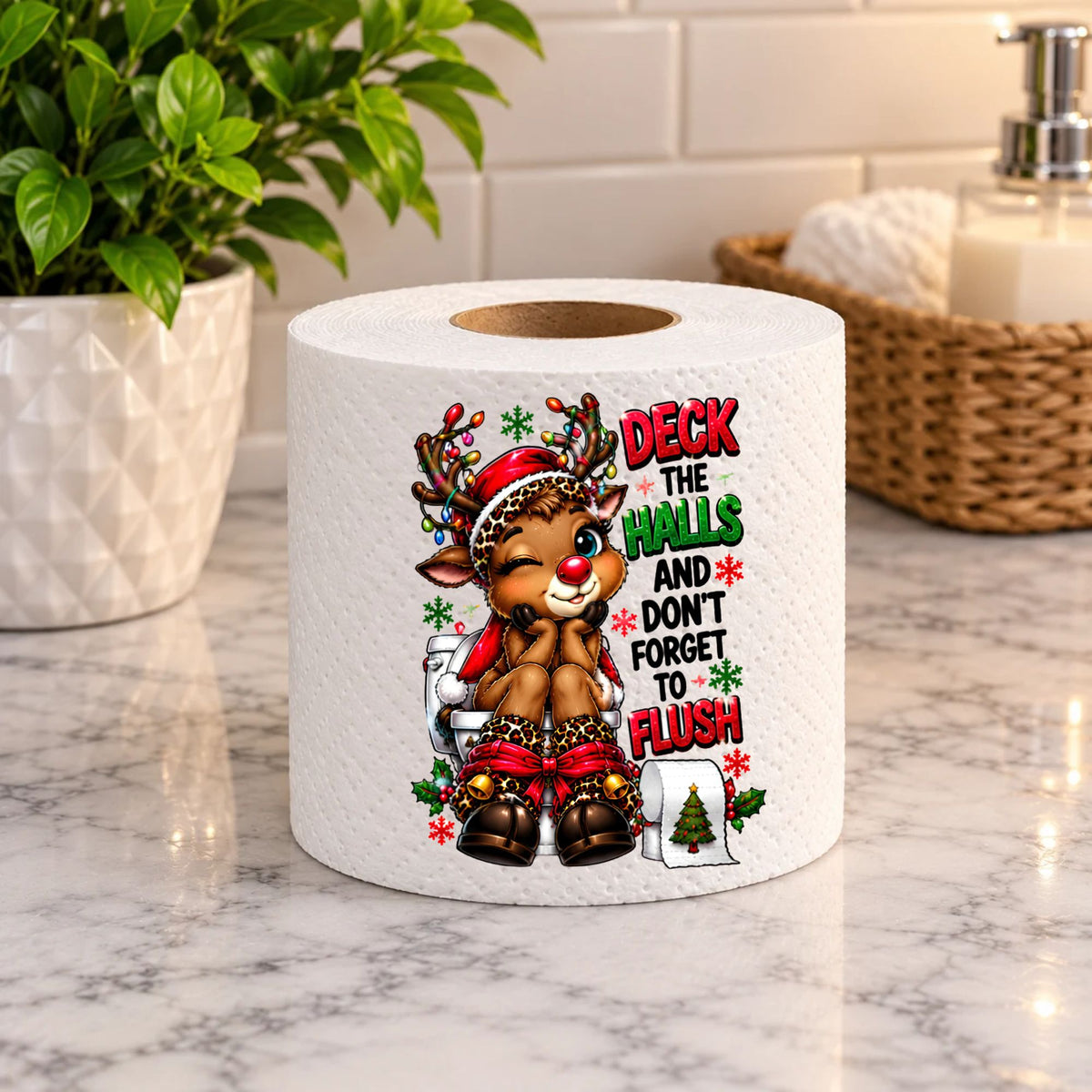 Deck The Halls And Dont Forget To Flush
