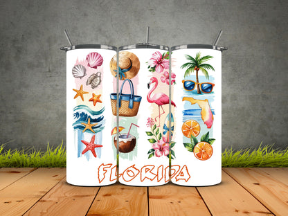 50 States Brushstroke-USA State Pride Tumblers