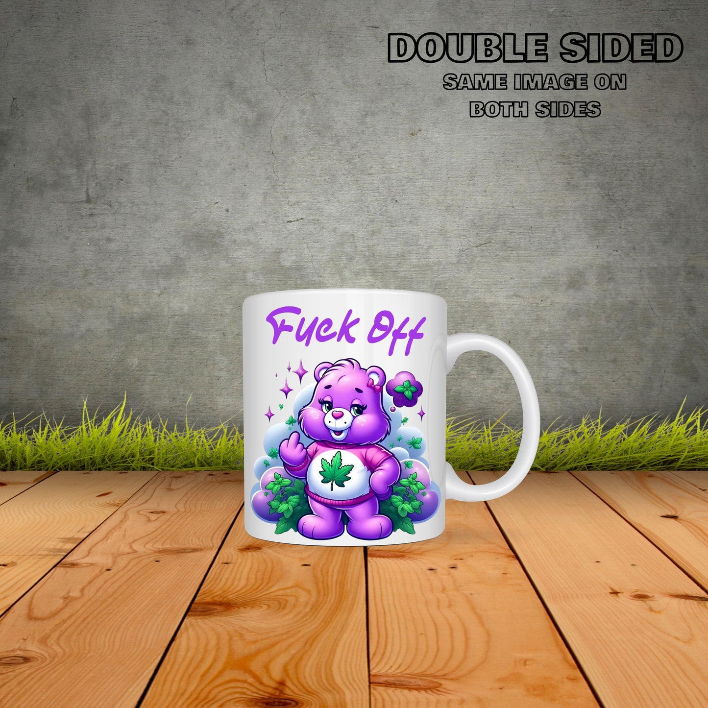 F Off Care Bear Herbal Coffee Mug