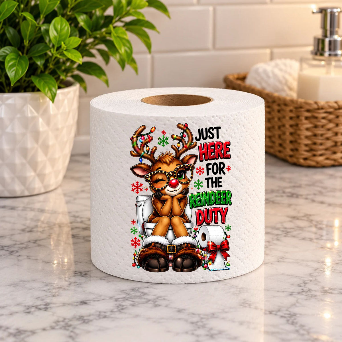 Just Here For The Reindeer Duty