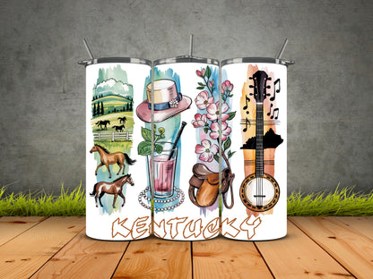 50 States Brushstroke-USA State Pride Tumblers