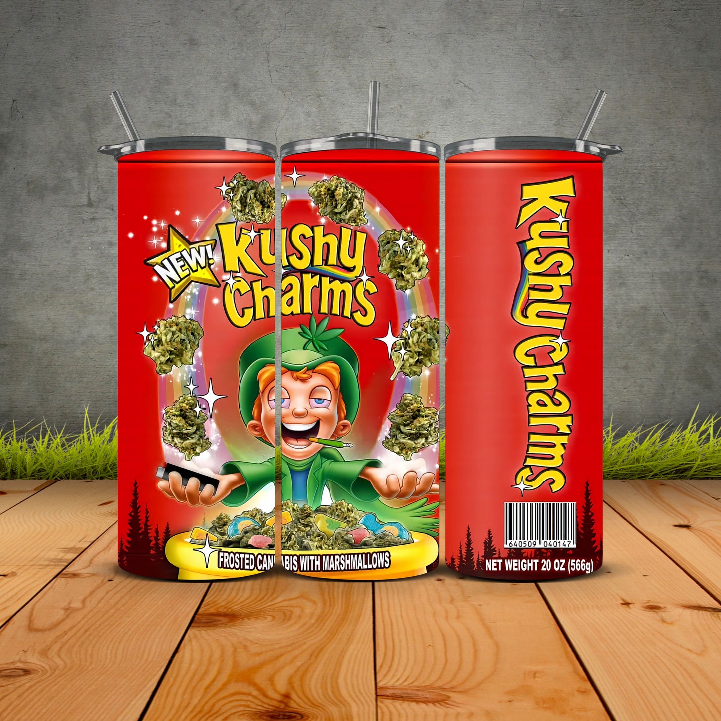 Funny Herbal Cereal Tumblers