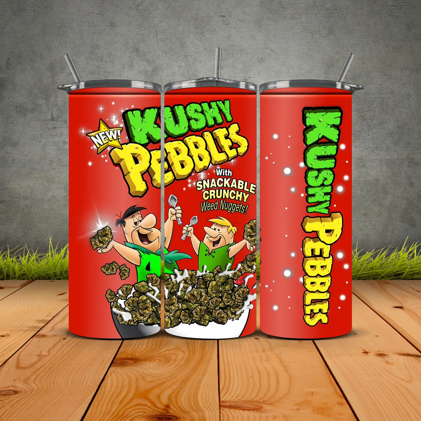 Funny Herbal Cereal Tumblers