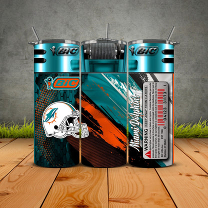 NEW Bic Lighter Football Tumblers