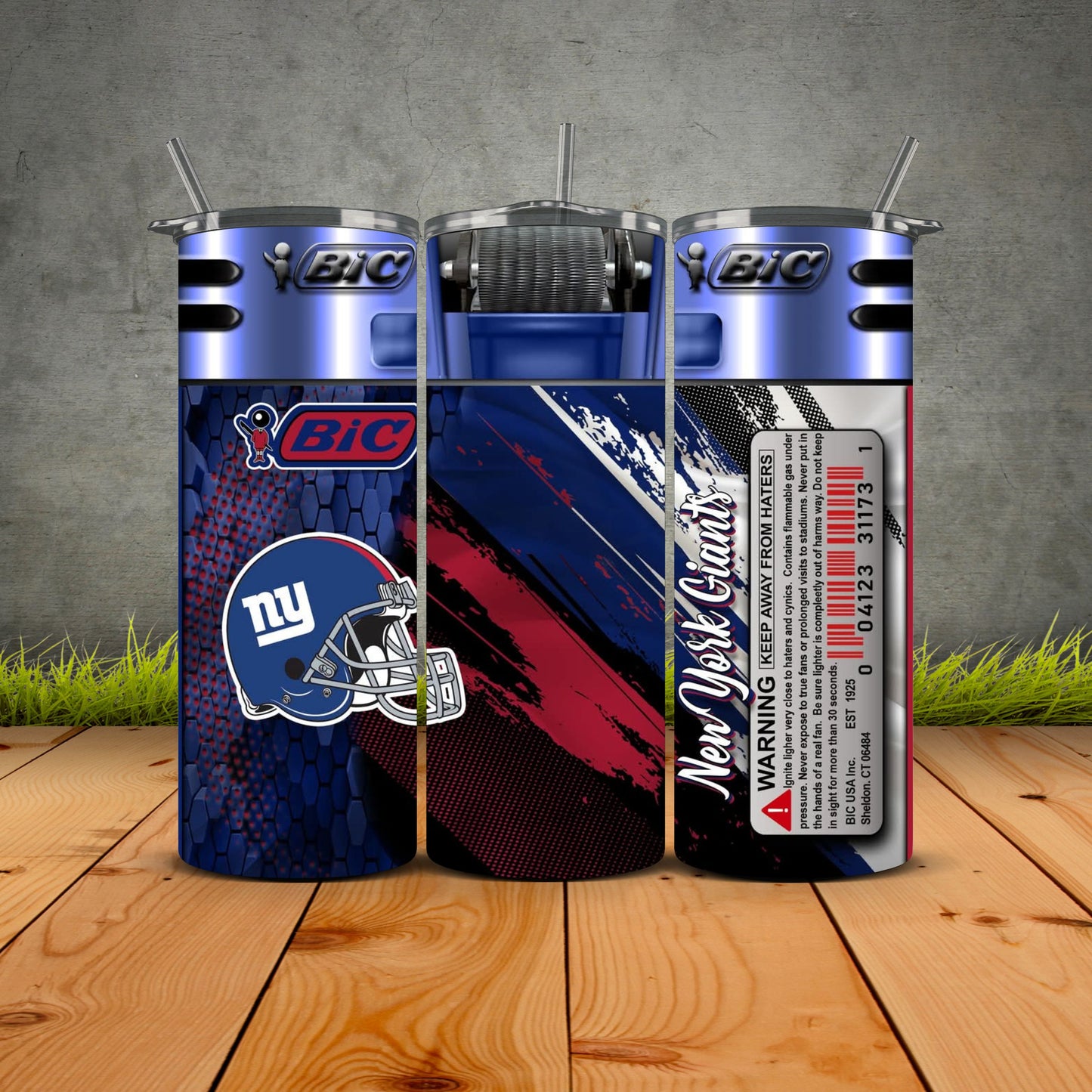 NEW Bic Lighter Football Tumblers