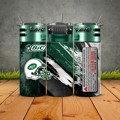 NEW Bic Lighter Football Tumblers
