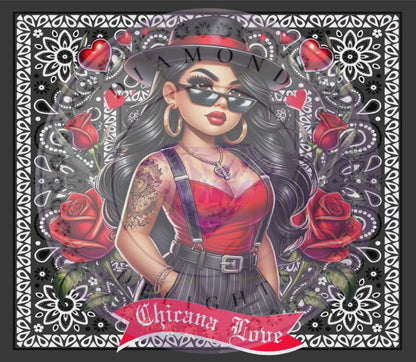 Chicana Love Red Edition digital images (20 images)