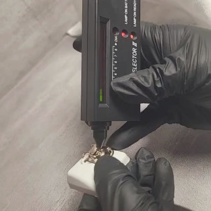 0.10 CTW Iced-Out Moissanite Panther Pendant in 18k Gold Vermeil