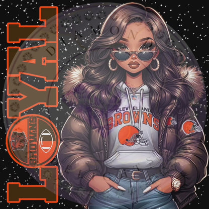 Chicana Puffy Jacket FB Loyal Digital Images (32 images)