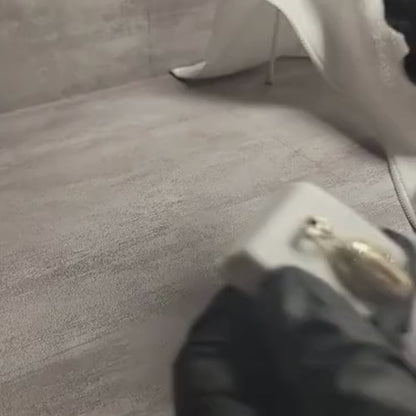 1.50 CTW Iced-Out Moissanite Football Pendant in 18k Gold Vermeil #1