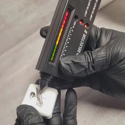 1.00 CTW Iced-Out Moissanite Speed Boat Pendant in 925 Sterling Silver