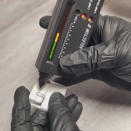 0.75 CTW Iced-Out Moissanite Round Hoop Earrings in 925 Sterling Silver