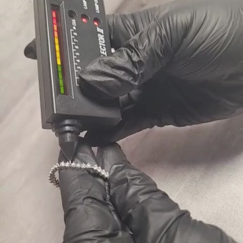 7.00 CTW Iced-Out Moissanite 8 inch Tennis Bracelet in 925 Sterling Silver