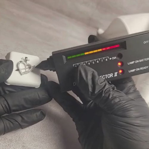 1.00 CTW Iced-Out Moissanite Heart Pendant in 925 Sterling Silver #4