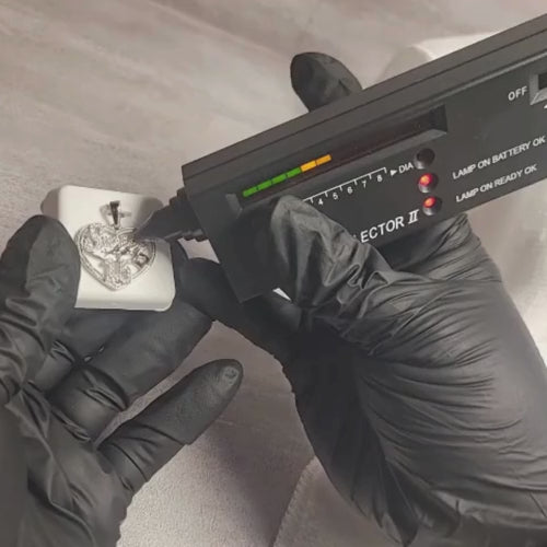 0.25 CTW Iced-Out Moissanite Sweet 15 Pendant in 925 Sterling Silver