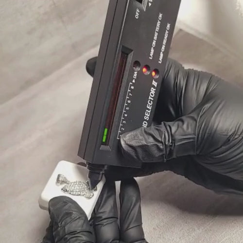 1.00 CTW Iced-Out Moissanite Praying Hands Pendant in 925 Sterling Silver