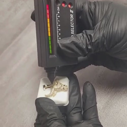 Bull Pendant w Vermeil