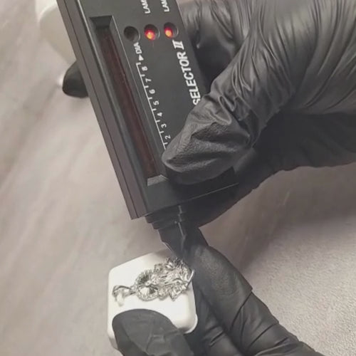 0.75 CTW Iced-Out Moissanite Virgen Mary Pendant in 925 Sterling Silver