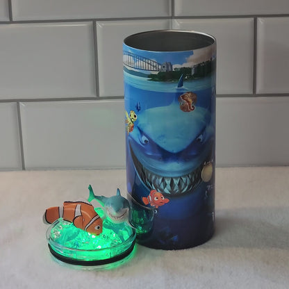 Kids Marlin & Bruce Light Up Tumbler ( 15oz )