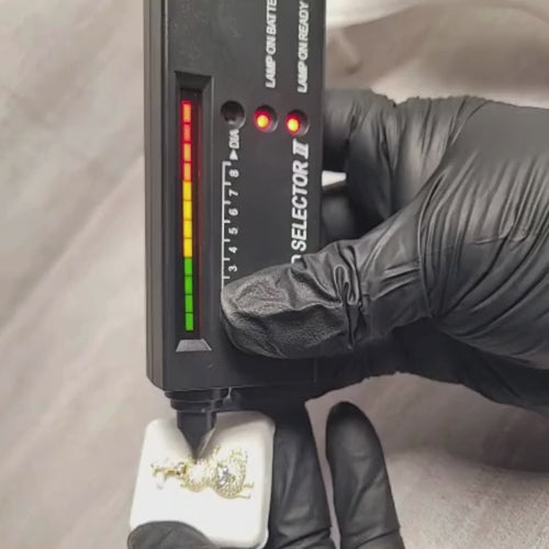 1.50 CTW Iced-Out Moissanite Kitty Heart Pendant in 18k Gold Vermeil