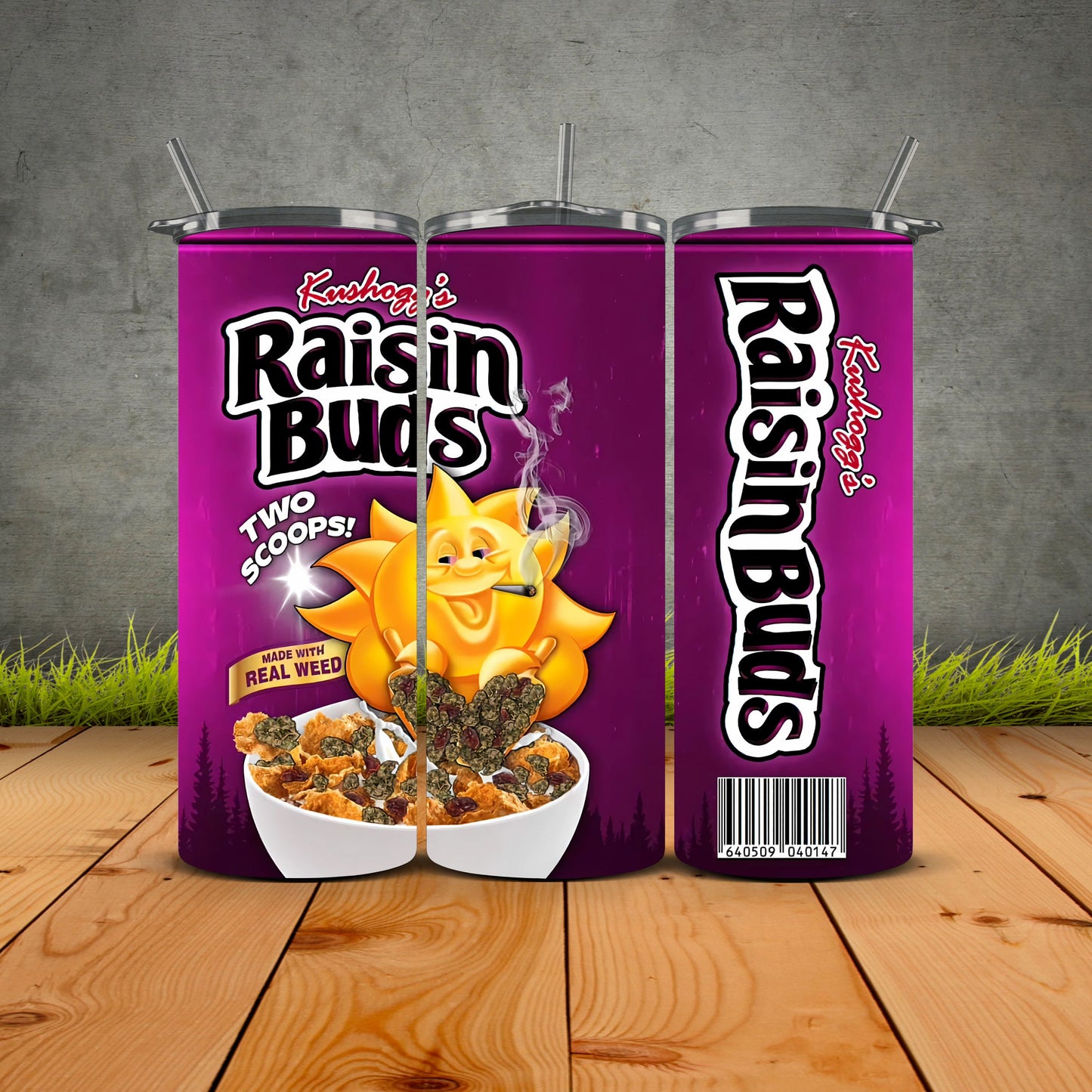 Funny Herbal Cereal Tumblers
