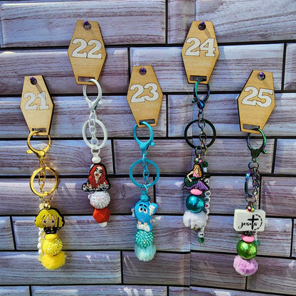 Adorable Beaded Keychains